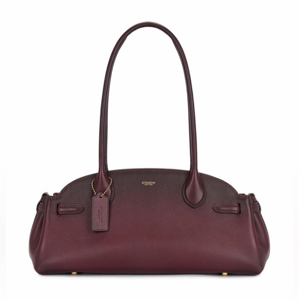 Coach Burgundy Shoulder Bag